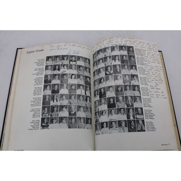 Eyrie 1983 Hidden Valley Jr. High School Roanoke, Va Yearbook - Picture 13 of 14